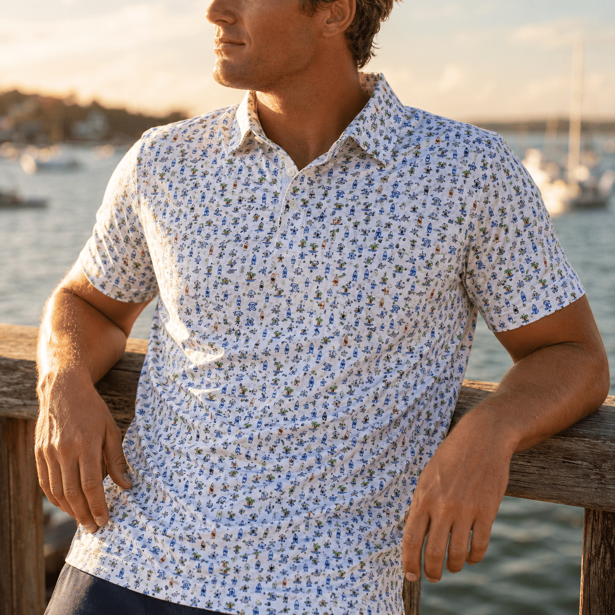 Shark Bite Polo - Buoy & Boat - Polo - 