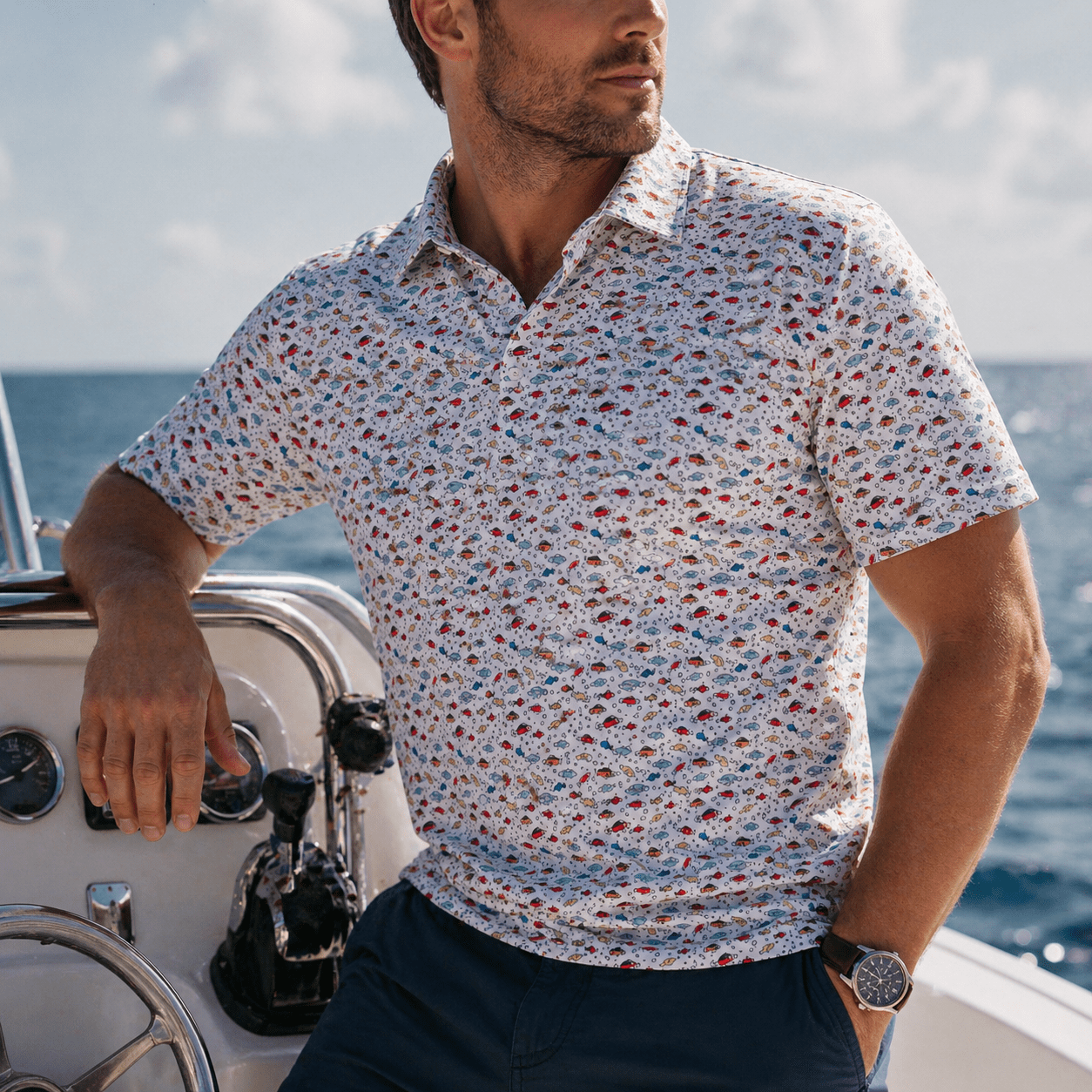 Ocean Life Polo - Buoy & Boat - Polo - 