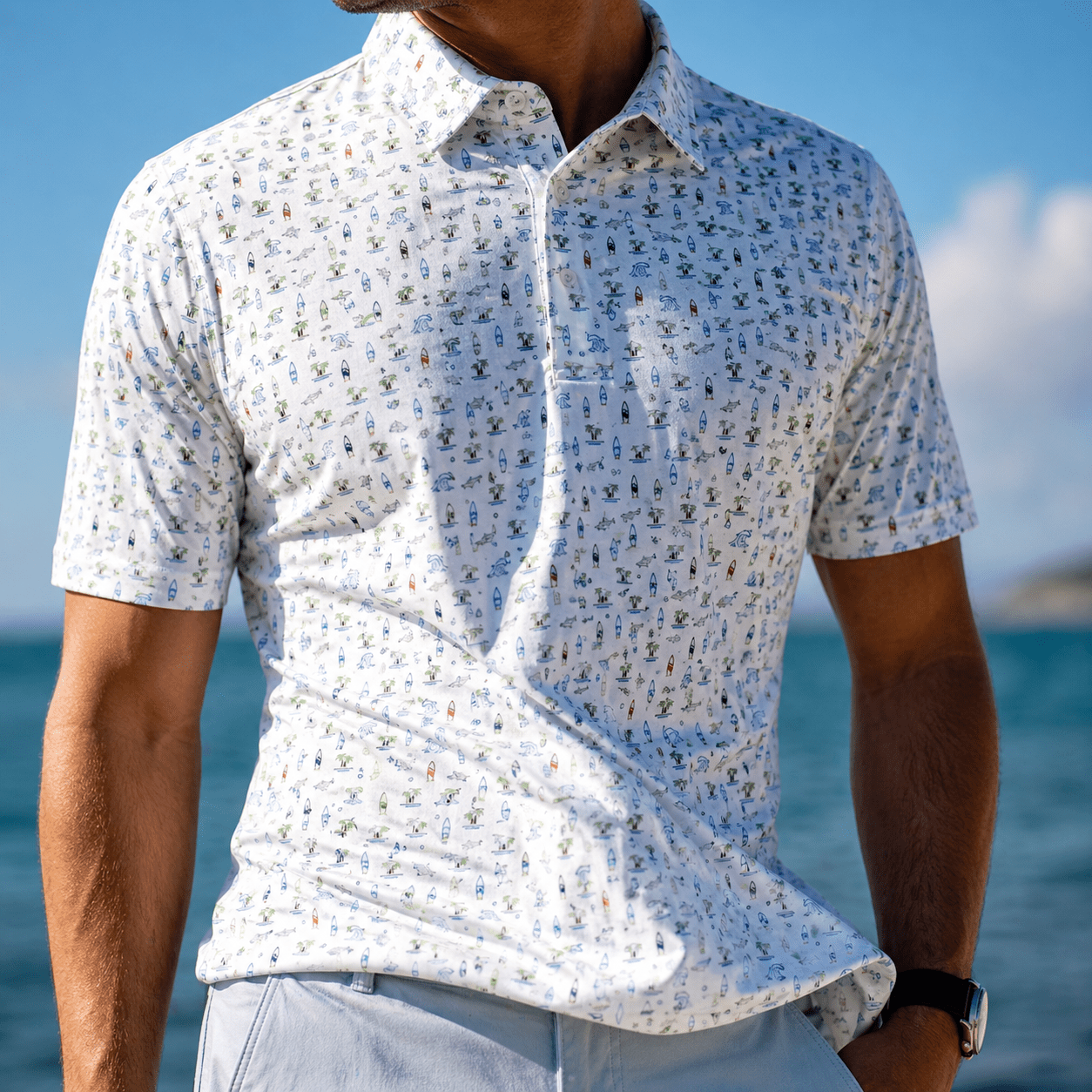 Shark Bite Polo - Buoy & Boat - Polo - 