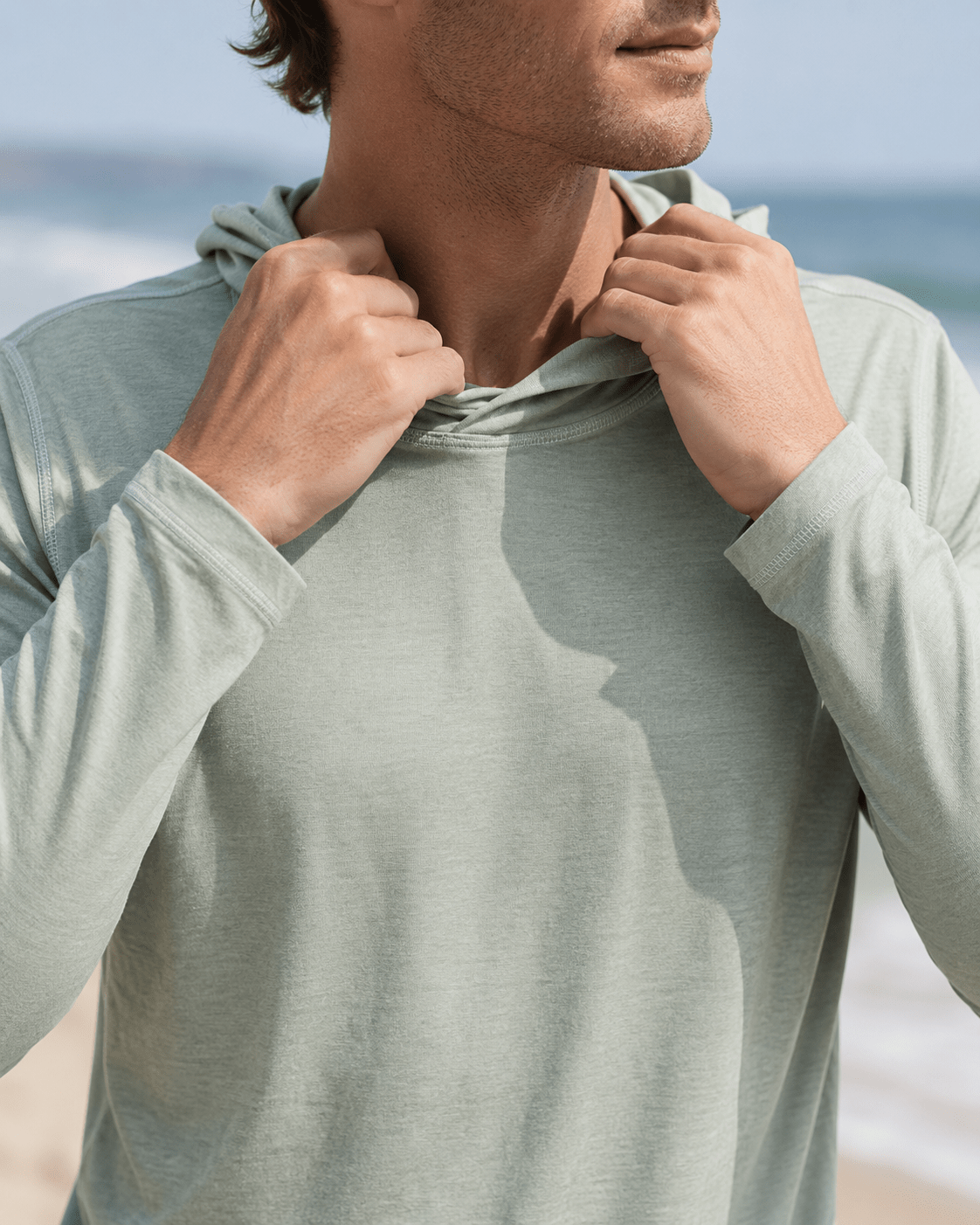 Soft touch Space Dye Long Sleeve - Mint - Buoy & Boat - Long Sleeve - Mint