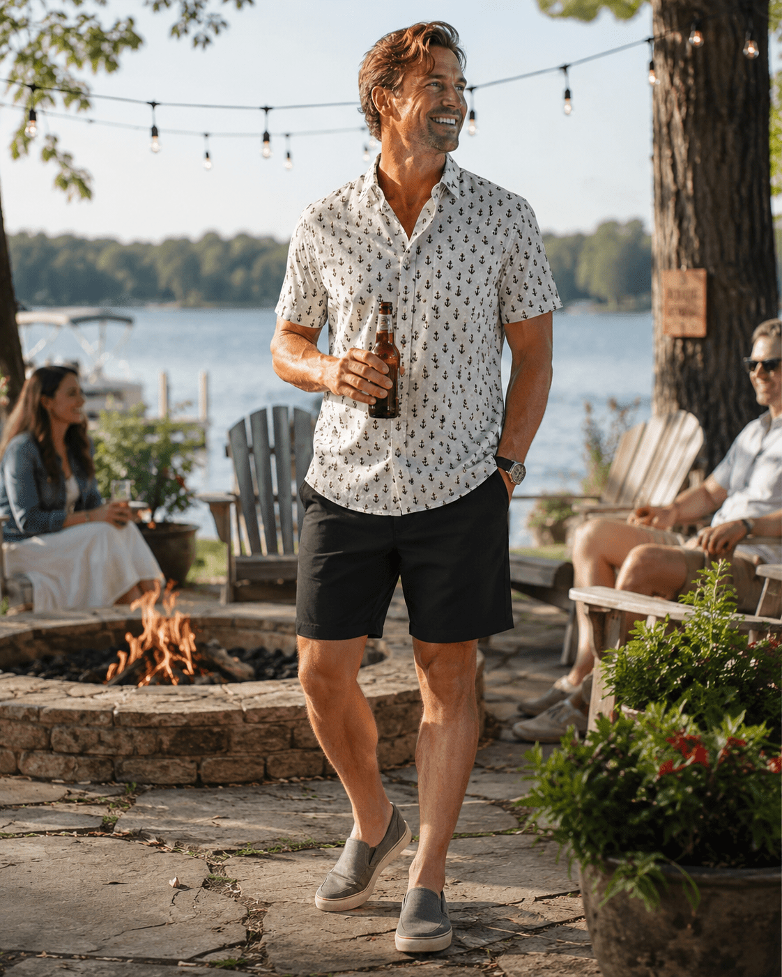 Performance Stretch Shorts - Buoy & Boat - Shorts - Black