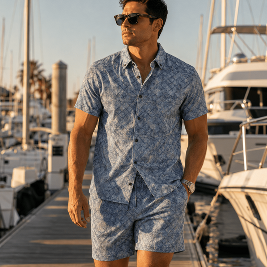 Oxford Diamonds Swim Trunks