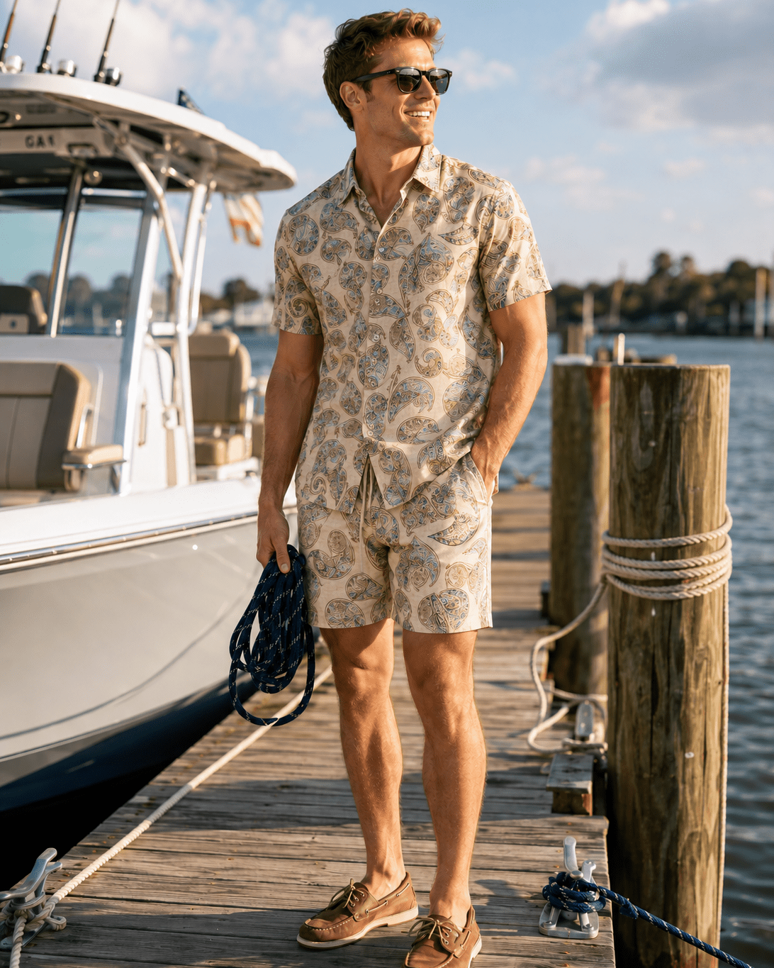 Paisley Time Cabana Set