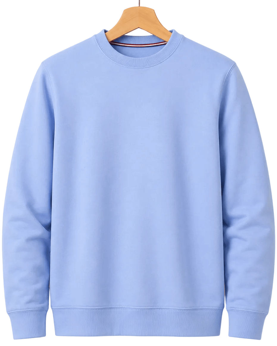 Pullover Surf Crew - Buoy & Boat - Long Sleeve - Blue