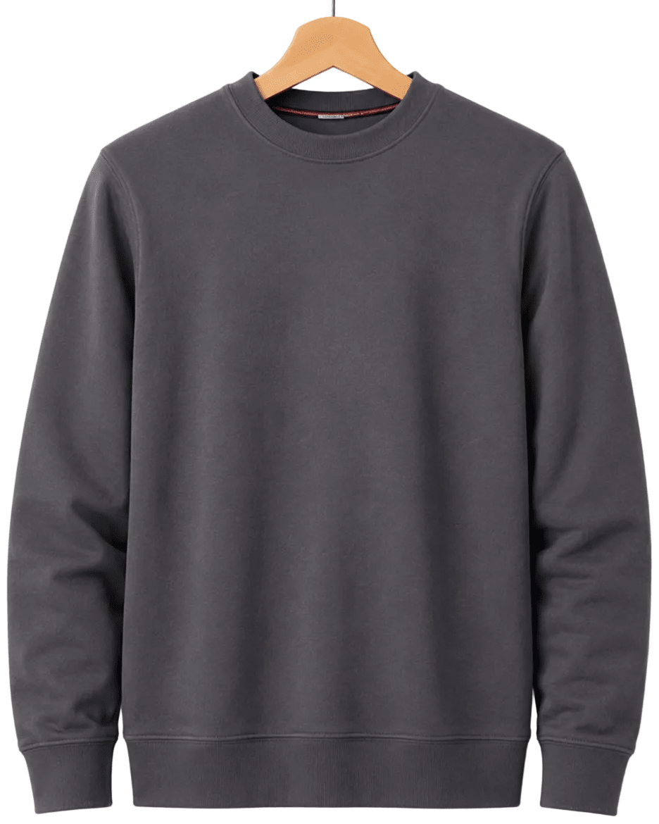 Pullover Surf Crew - Buoy & Boat - Long Sleeve - Silver