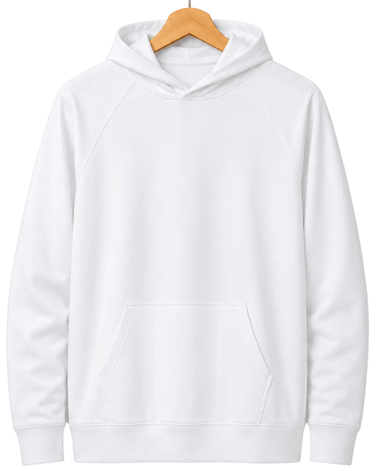 Pullover Surf Hoodie - Buoy & Boat - Long Sleeve - White