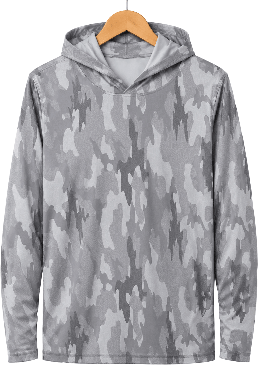 Surf Island Camo Long Sleeve - Gray - Buoy & Boat - Long Sleeve - Gray