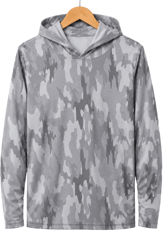 Surf Island Camo Long Sleeve - Gray - Buoy & Boat - Long Sleeve - Gray