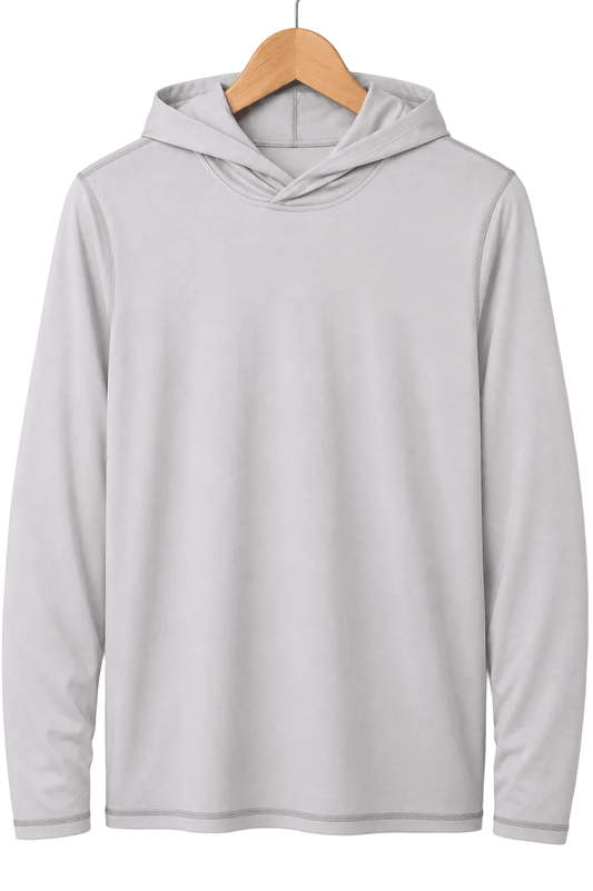 Soft Touch Space Dye Long Sleeve - Silver - Buoy & Boat - Long Sleeve - Silver