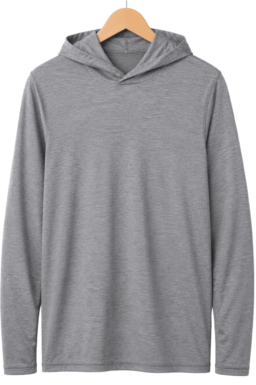 Soft touch Space Dye Long Sleeve - Gray - Buoy & Boat - Long Sleeve - Gray