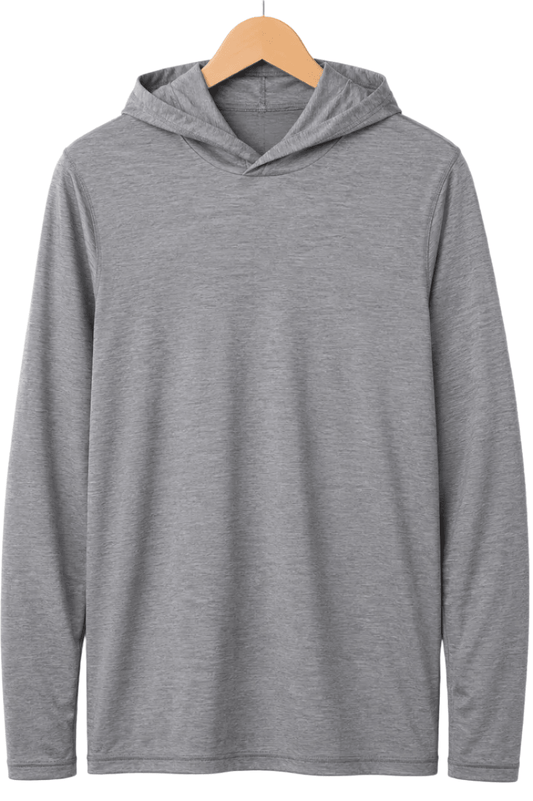 Soft touch Space Dye Long Sleeve - Gray - Buoy & Boat - Long Sleeve - Gray