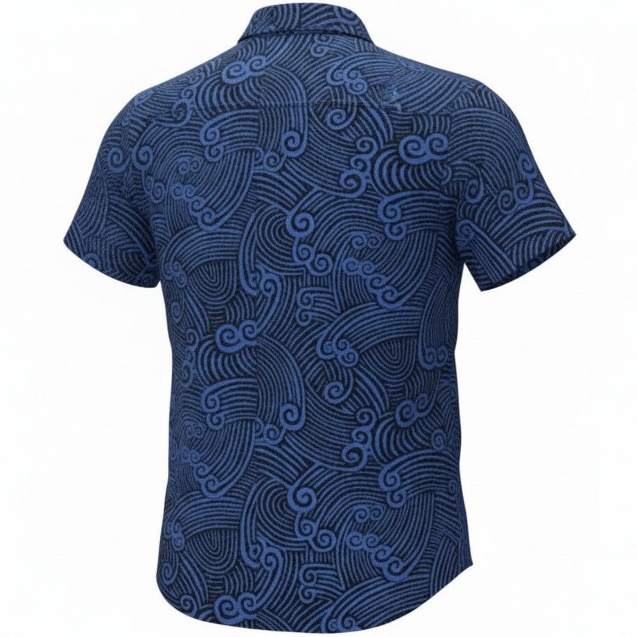 Ripcurl Woven Shirt - Navy - Buoy & Boat - Short Sleeve Woven - 
