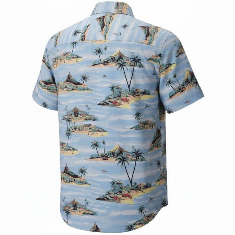 Paradise Woven Shirt - Multi - Buoy & Boat - Short Sleeve Woven - 