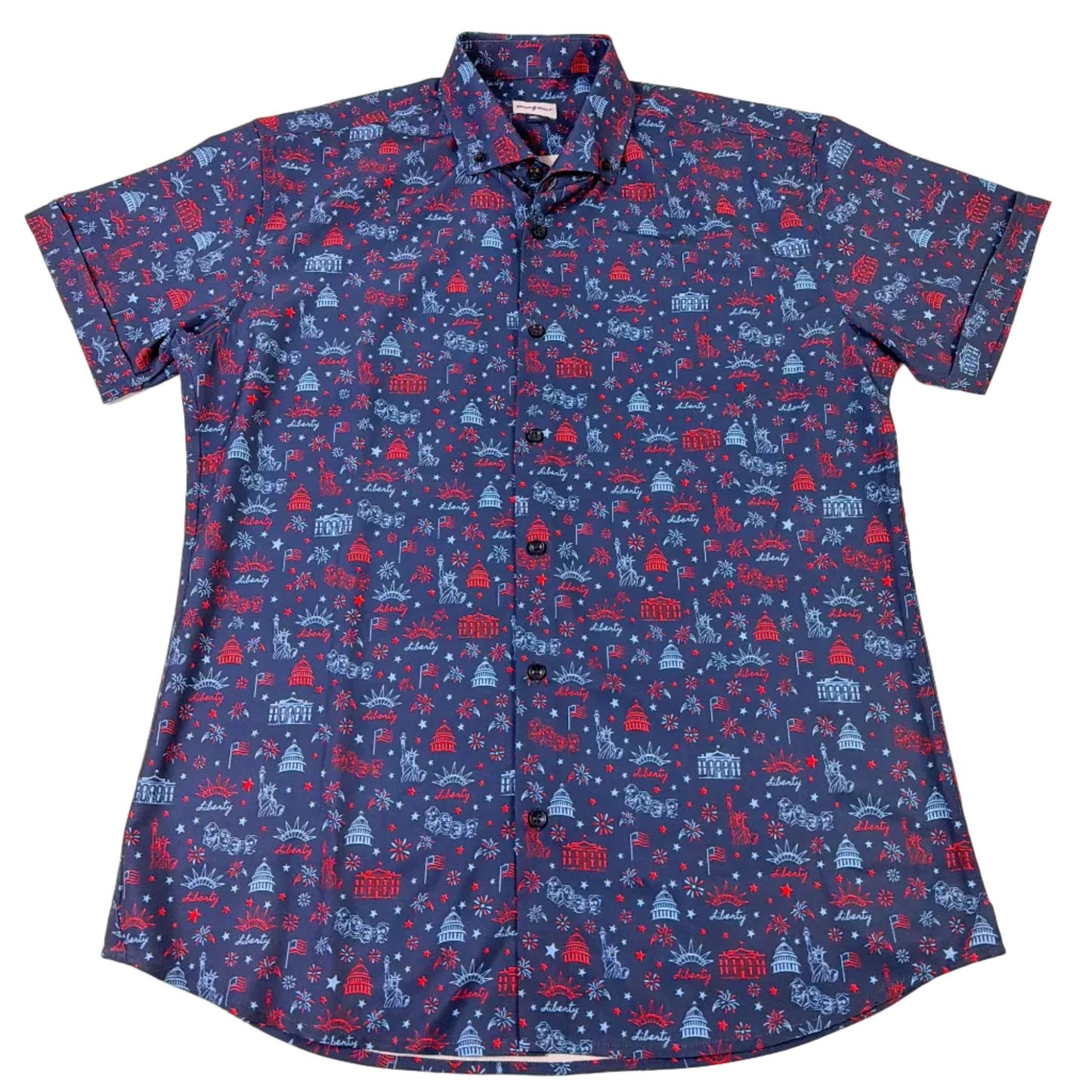 Lady Liberty Woven Shirt - Buoy & Boat - Short Sleeve Woven - 
