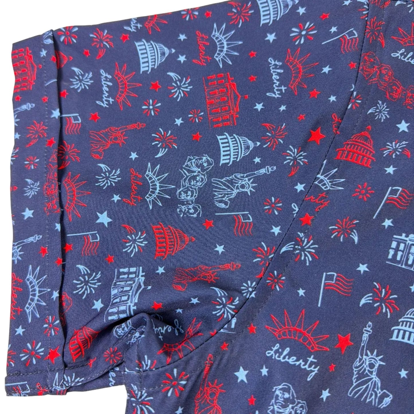 Lady Liberty Woven Shirt - Buoy & Boat - Short Sleeve Woven - 