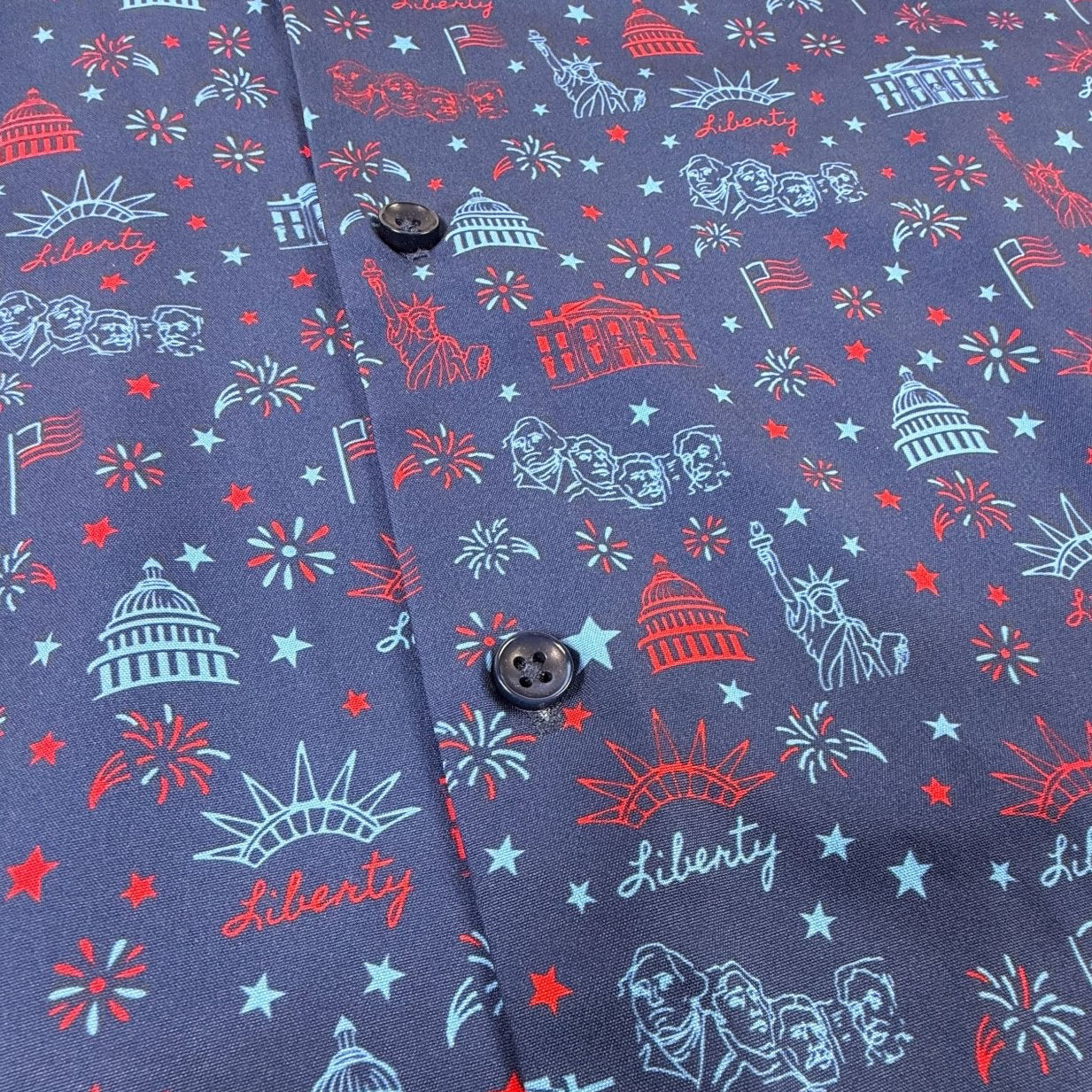 Lady Liberty Woven Shirt - Buoy & Boat - Short Sleeve Woven - 