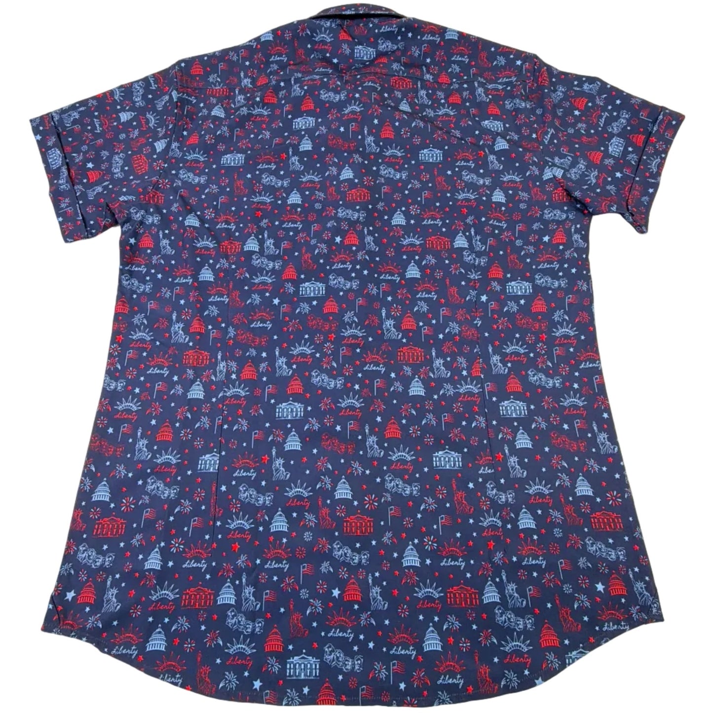 Lady Liberty Woven Shirt - Buoy & Boat - Short Sleeve Woven - 