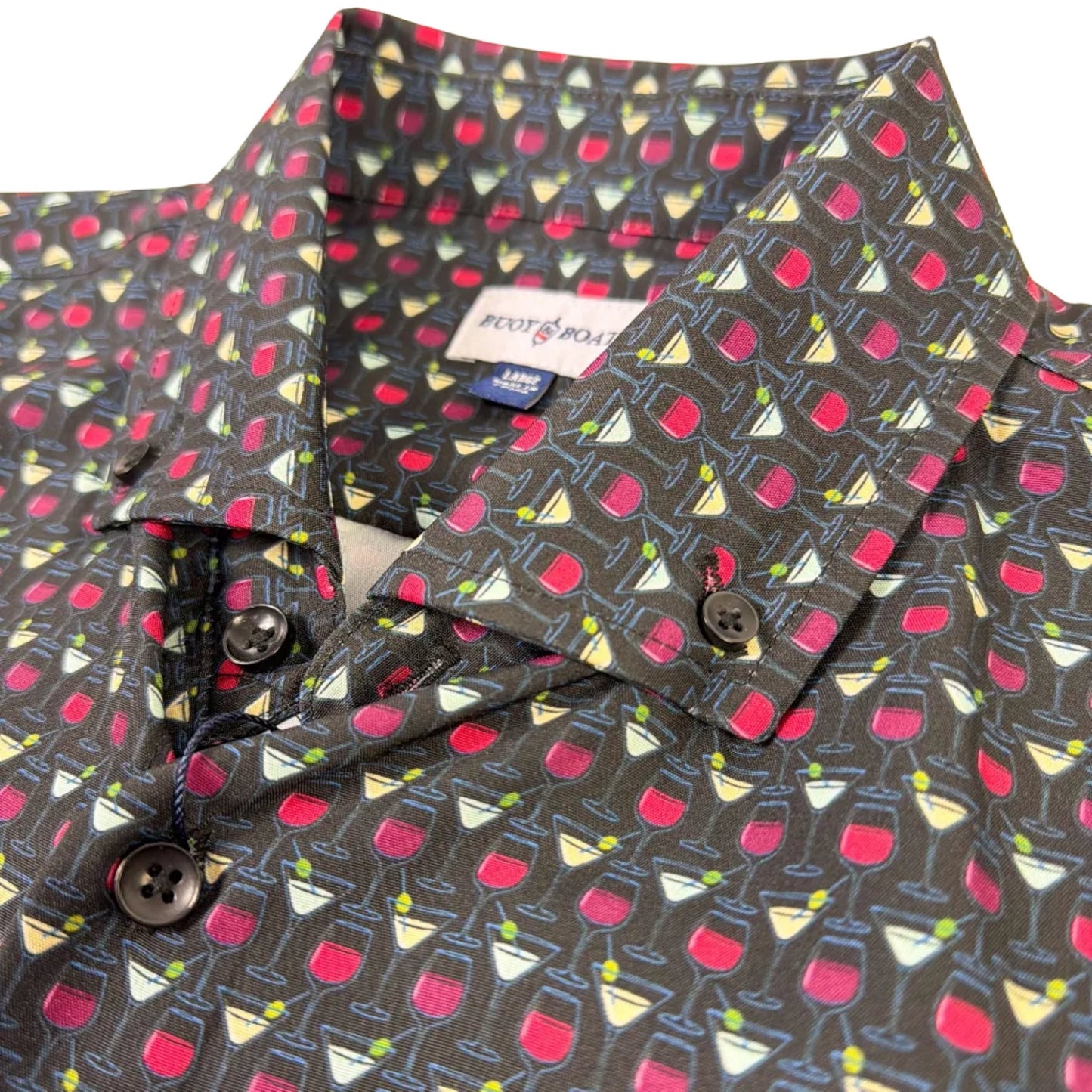 Liquor Woven Shirt - Buoy & Boat - Short Sleeve Woven - 