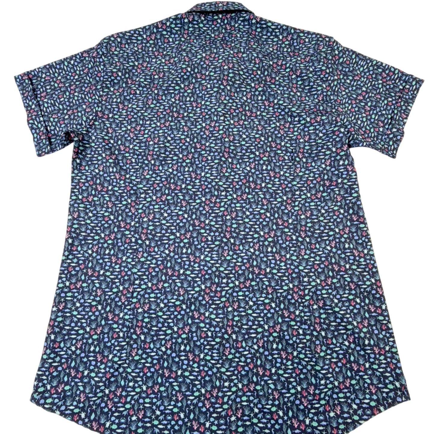 Marine Life Woven Shirt - Buoy & Boat - Short Sleeve Woven - Navy