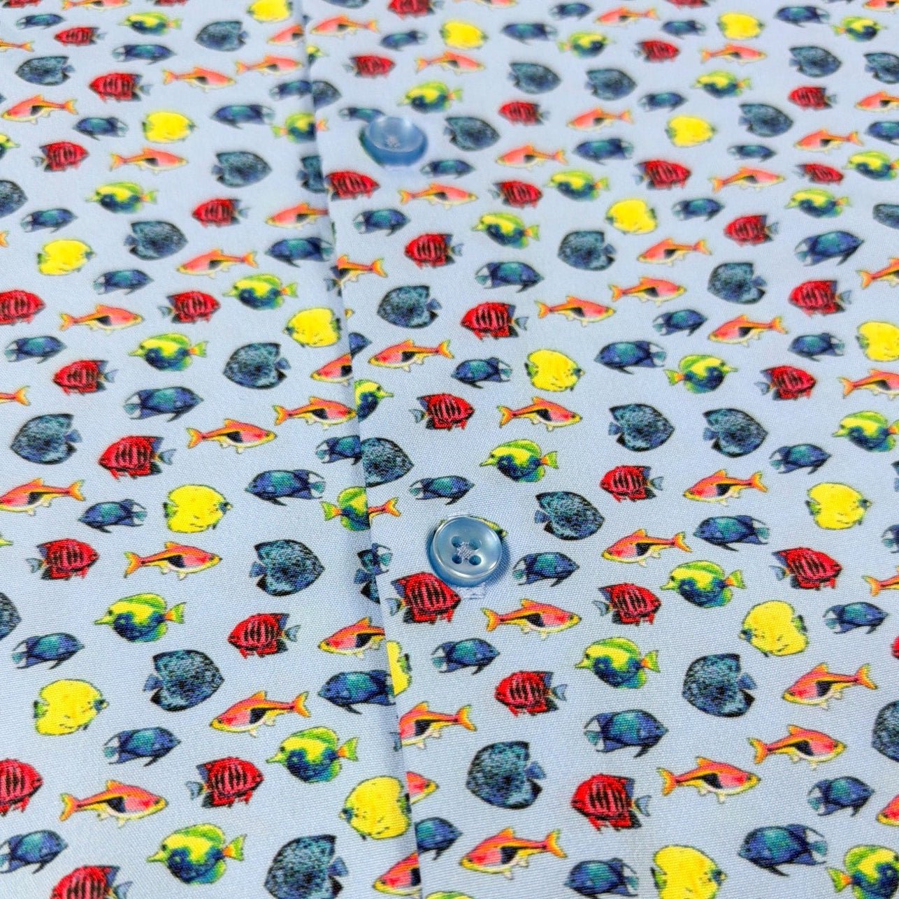 Aquarium Woven Shirt - Buoy & Boat - Short Sleeve Woven - 