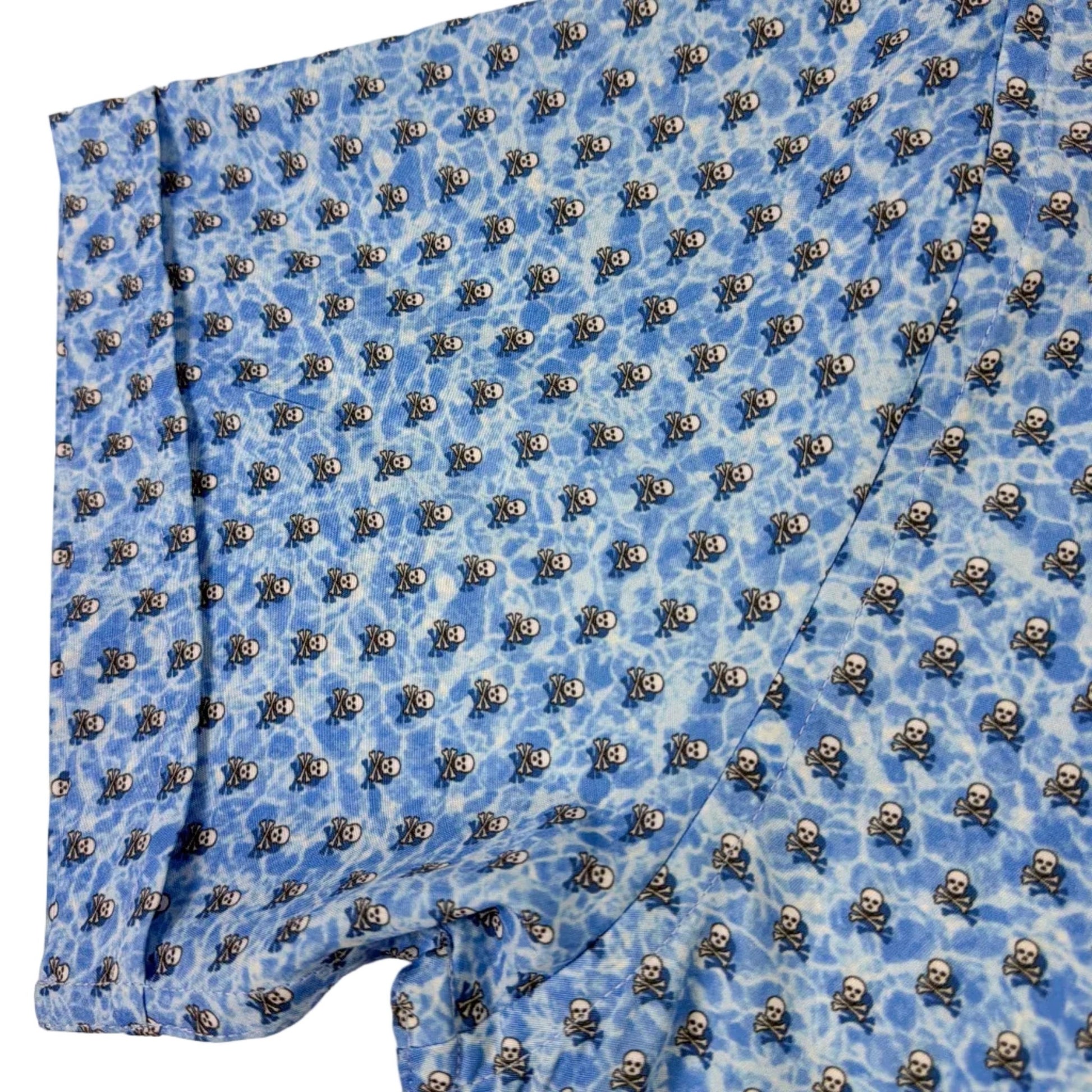 Water Skulls Woven Shirt - Buoy & Boat - Short Sleeve Woven - 