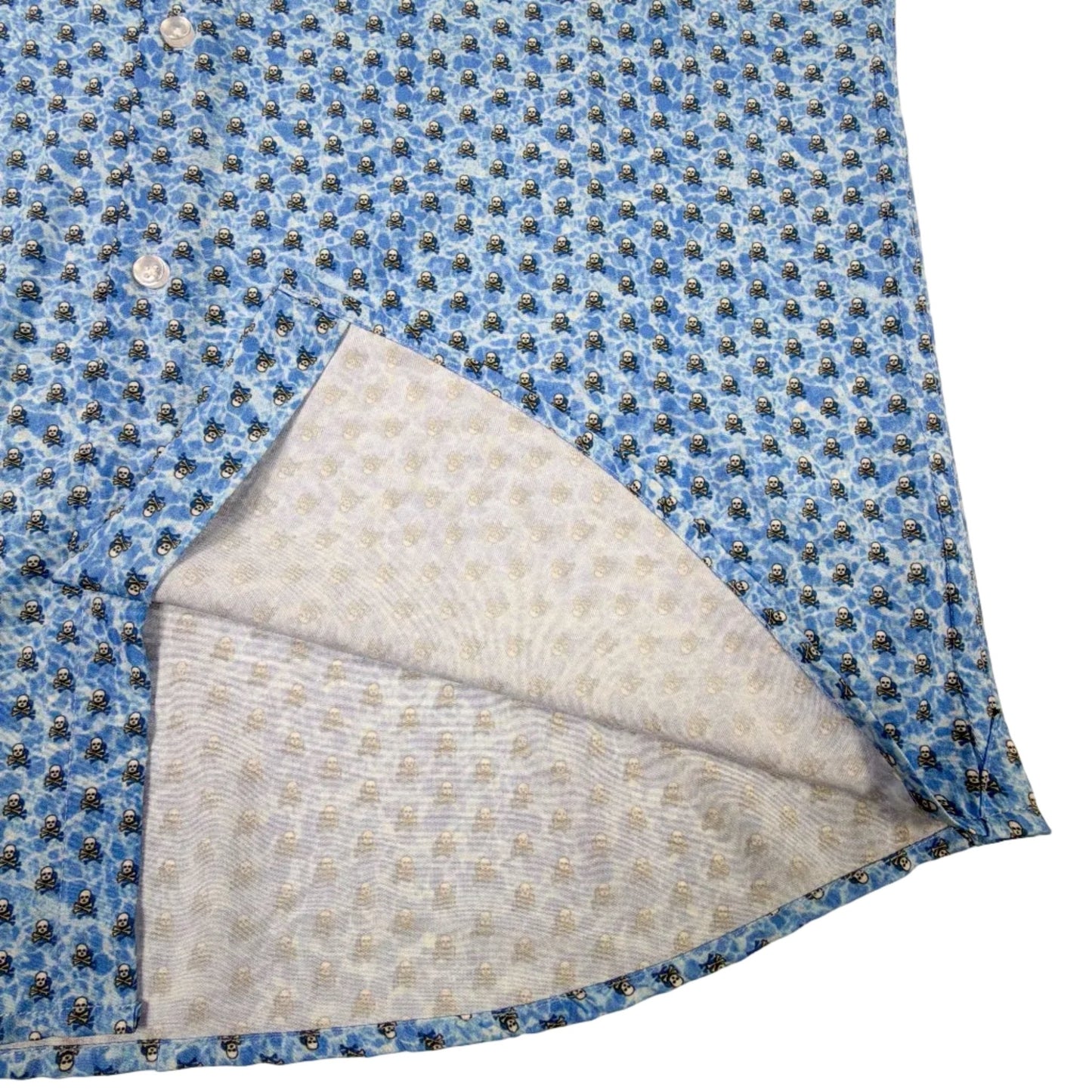 Water Skulls Woven Shirt - Buoy & Boat - Short Sleeve Woven - 