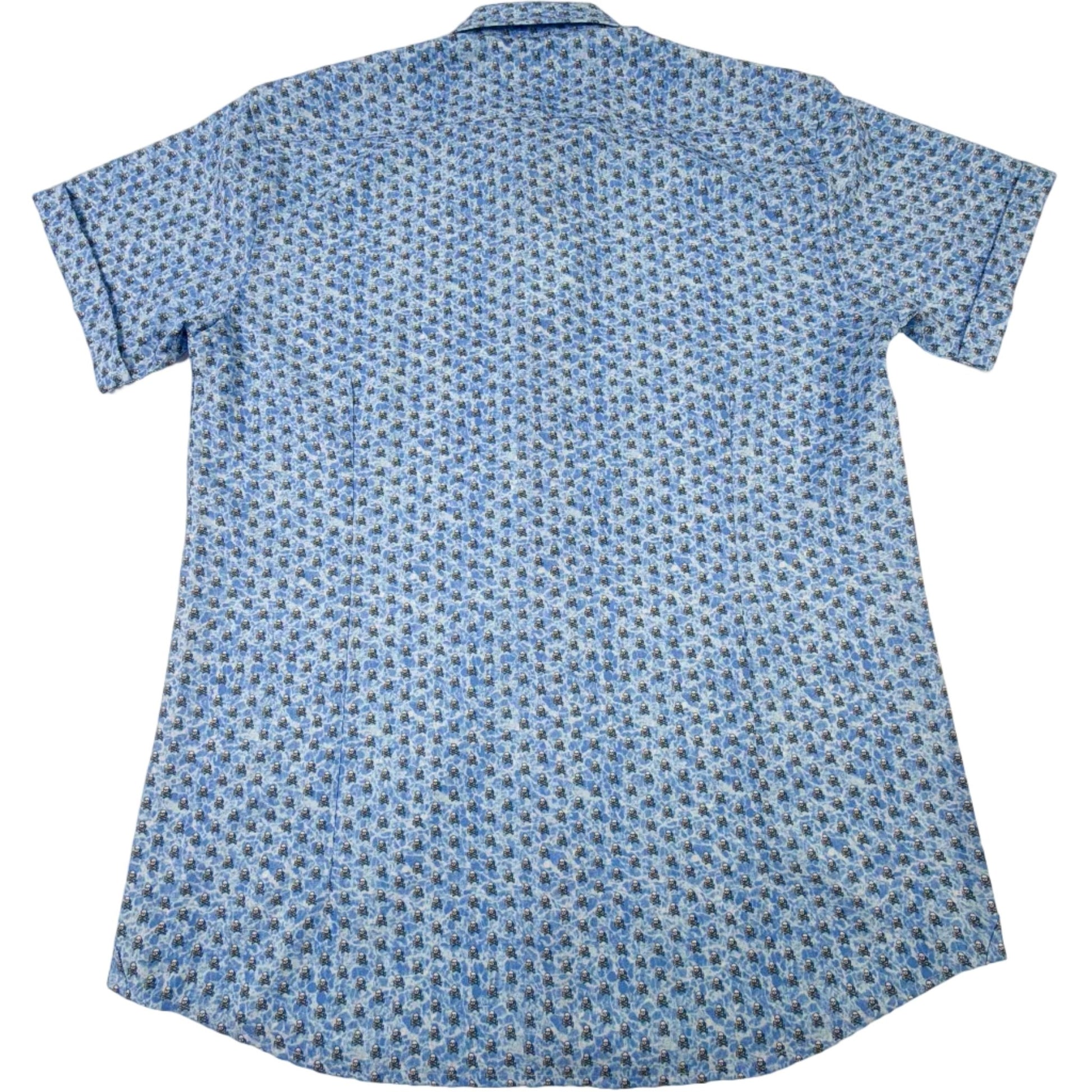 Water Skulls Woven Shirt - Buoy & Boat - Short Sleeve Woven - 