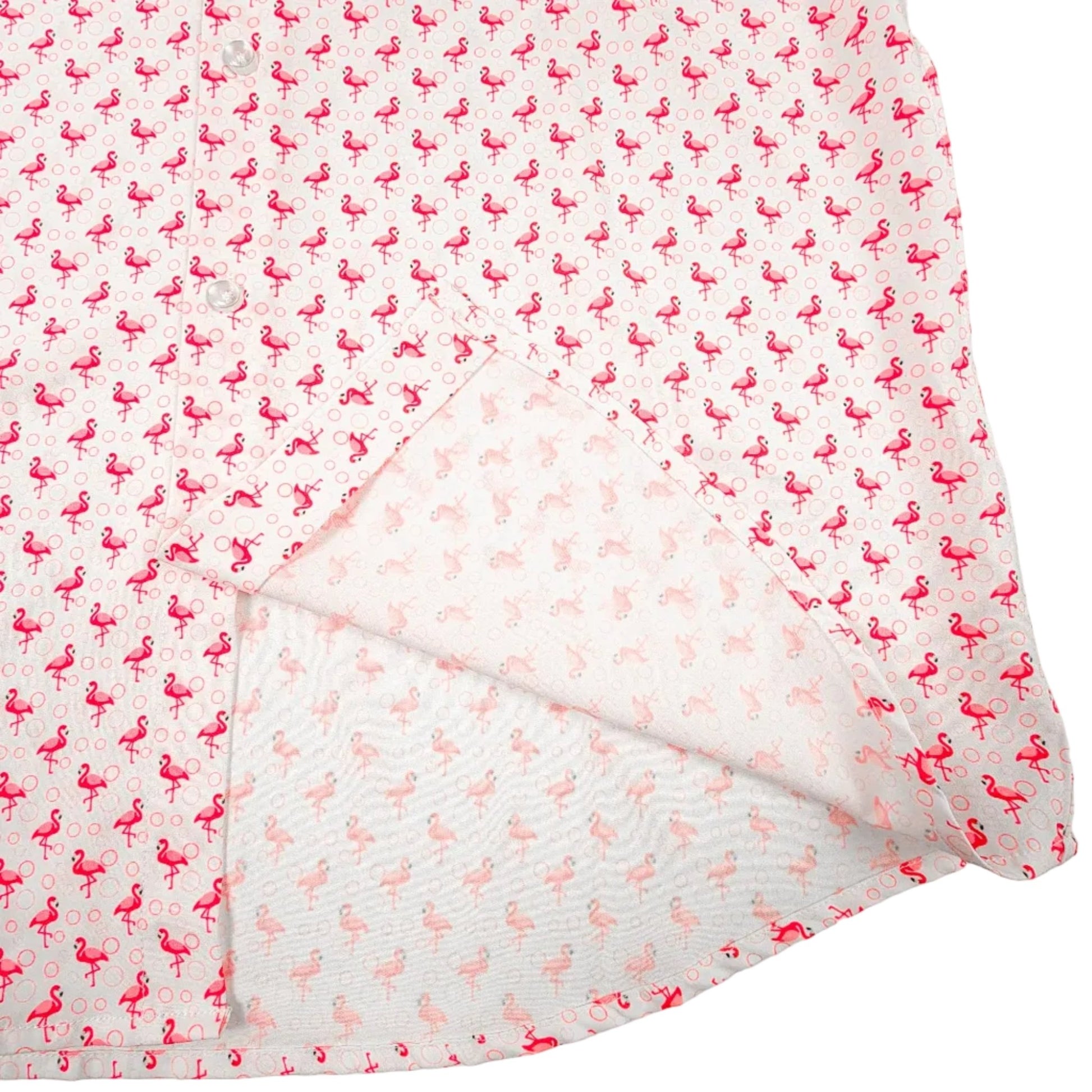 Flamingo Woven Shirt - Buoy & Boat - Short Sleeve Woven - 