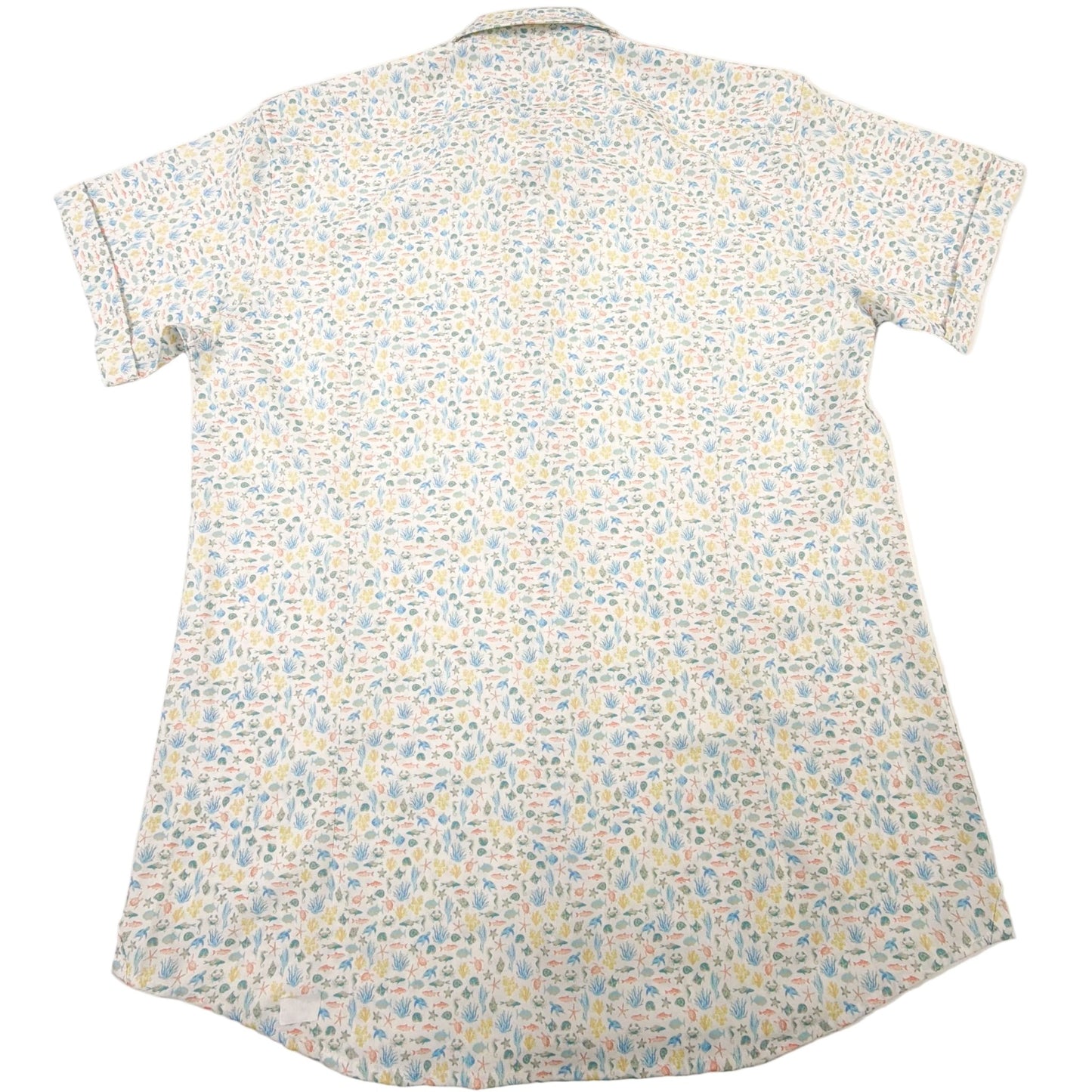 Marine Life Woven Shirt - Buoy & Boat - Short Sleeve Woven - White