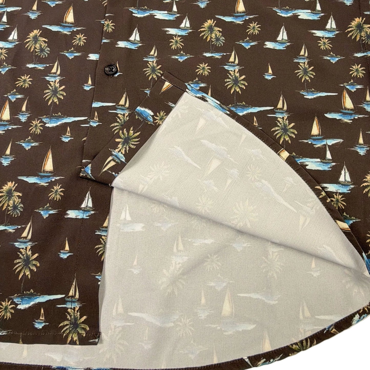 Sail Away Woven Shirt - Buoy & Boat - Short Sleeve Woven - Black