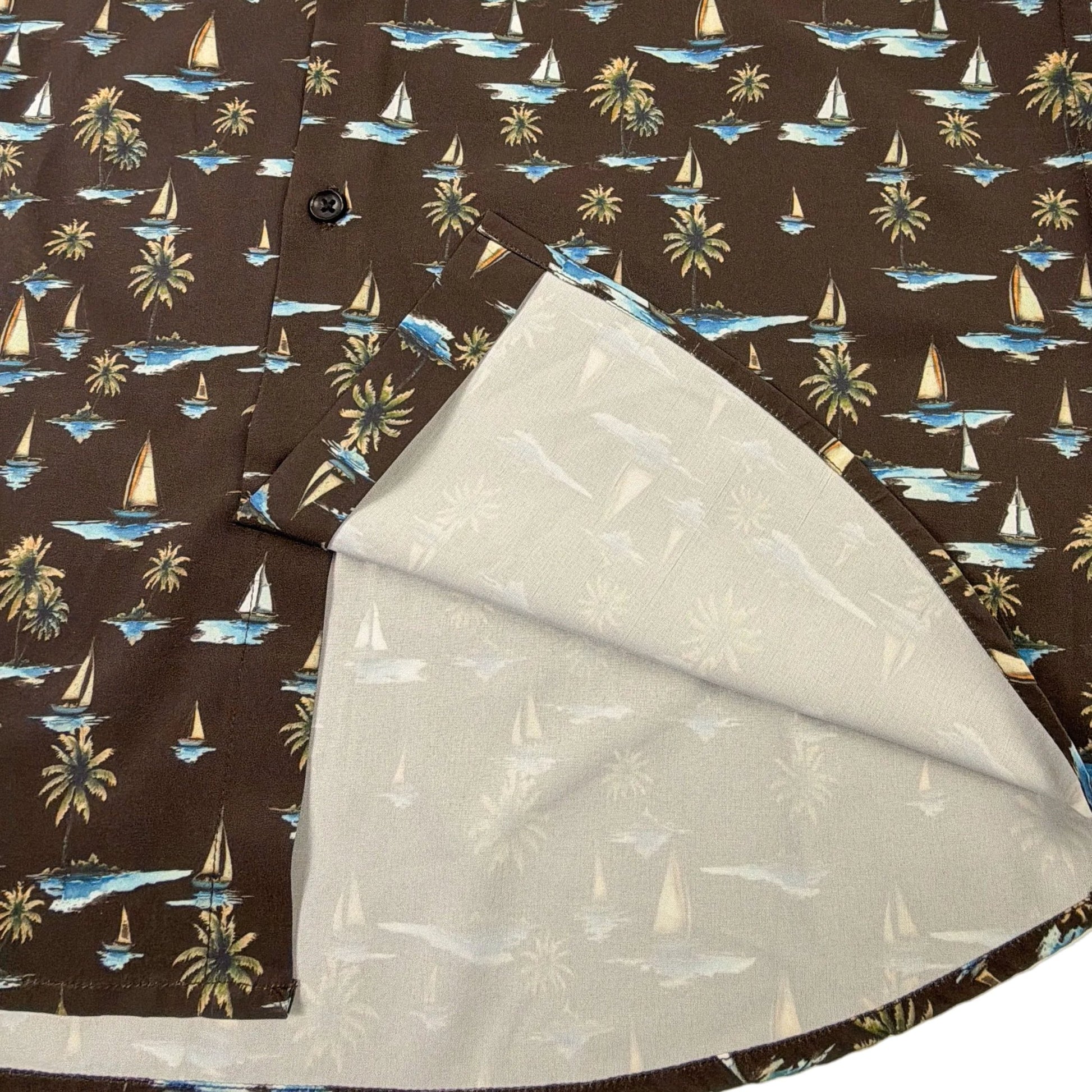 Sail Away Woven Shirt - Buoy & Boat - Short Sleeve Woven - Black