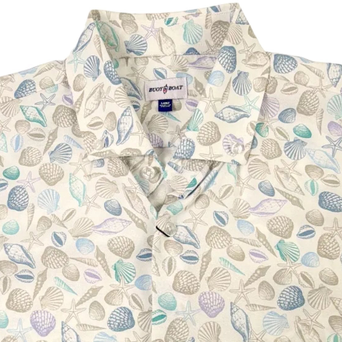 Shell Game Woven Shirt - Buoy & Boat - Short Sleeve Woven - 