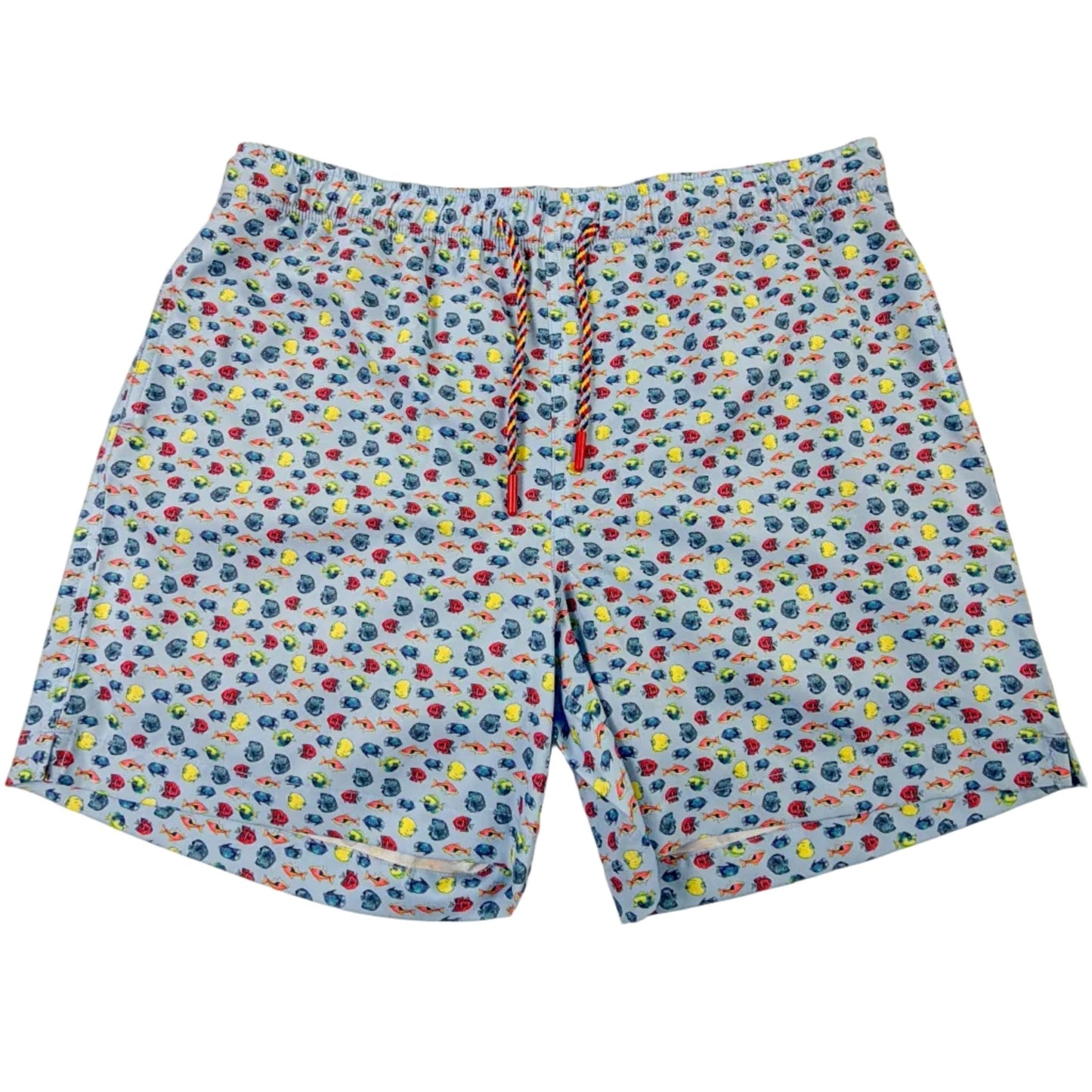 Aquarium Swim Trunks - Buoy & Boat - Swim Trunks - Blue