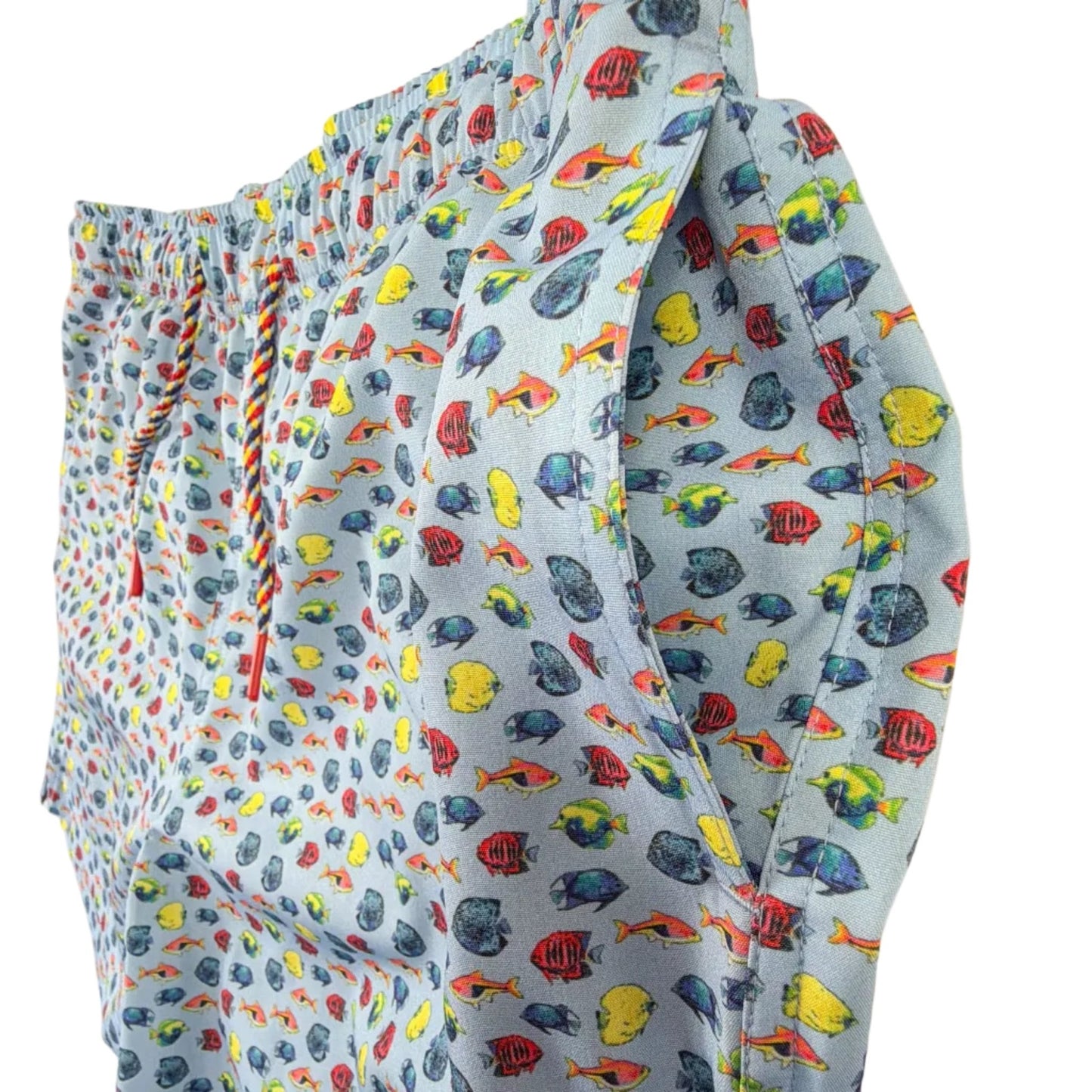 Aquarium Swim Trunks - Buoy & Boat - Swim Trunks - Blue