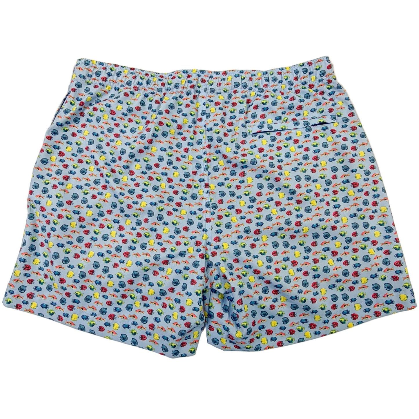 Aquarium Swim Trunks - Buoy & Boat - Swim Trunks - Blue