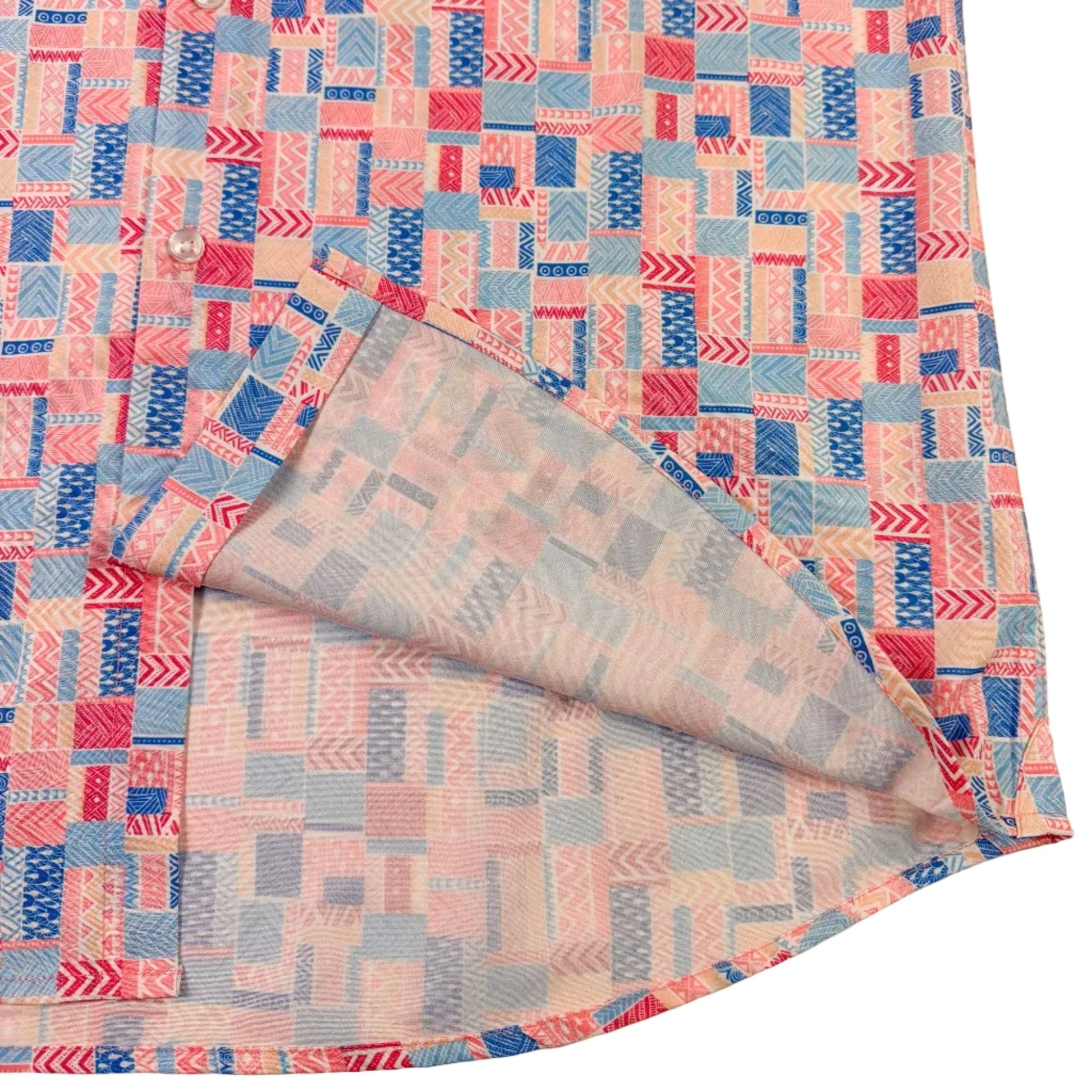 Bluestone Tiles Woven Shirt - Buoy & Boat - Short Sleeve Woven - Multicolor