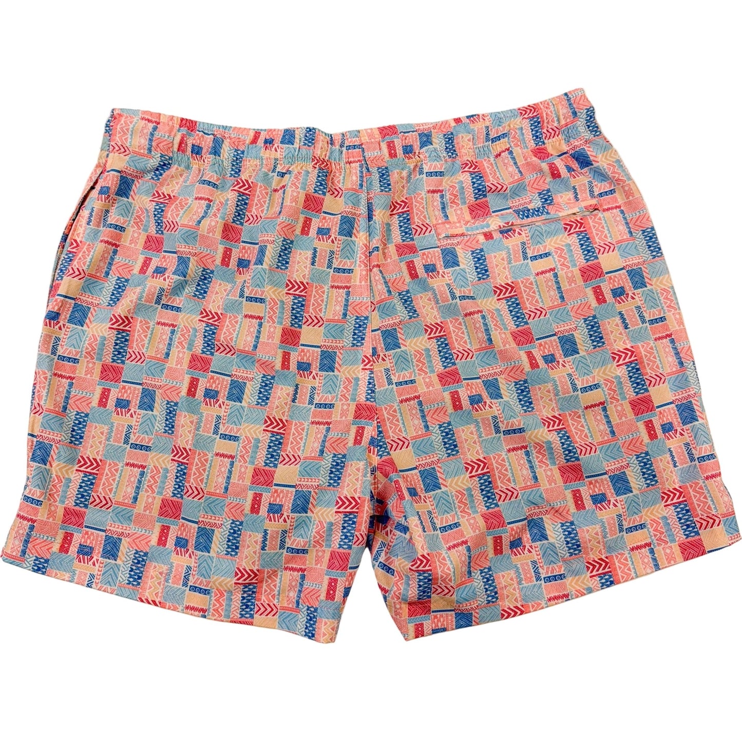 Bluestone Tiles Swim Trunks - Buoy & Boat - Swim Trunks - Pink