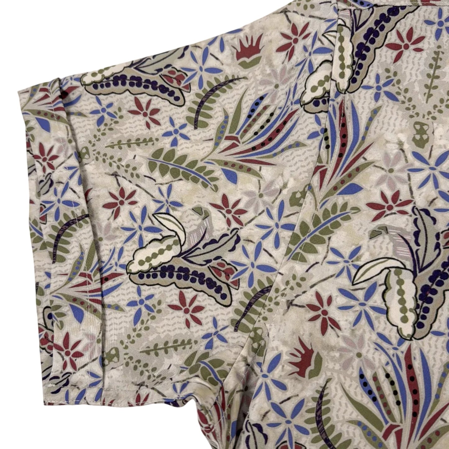 Tropical Floral Woven Shirt - Buoy & Boat - Short Sleeve Woven - 