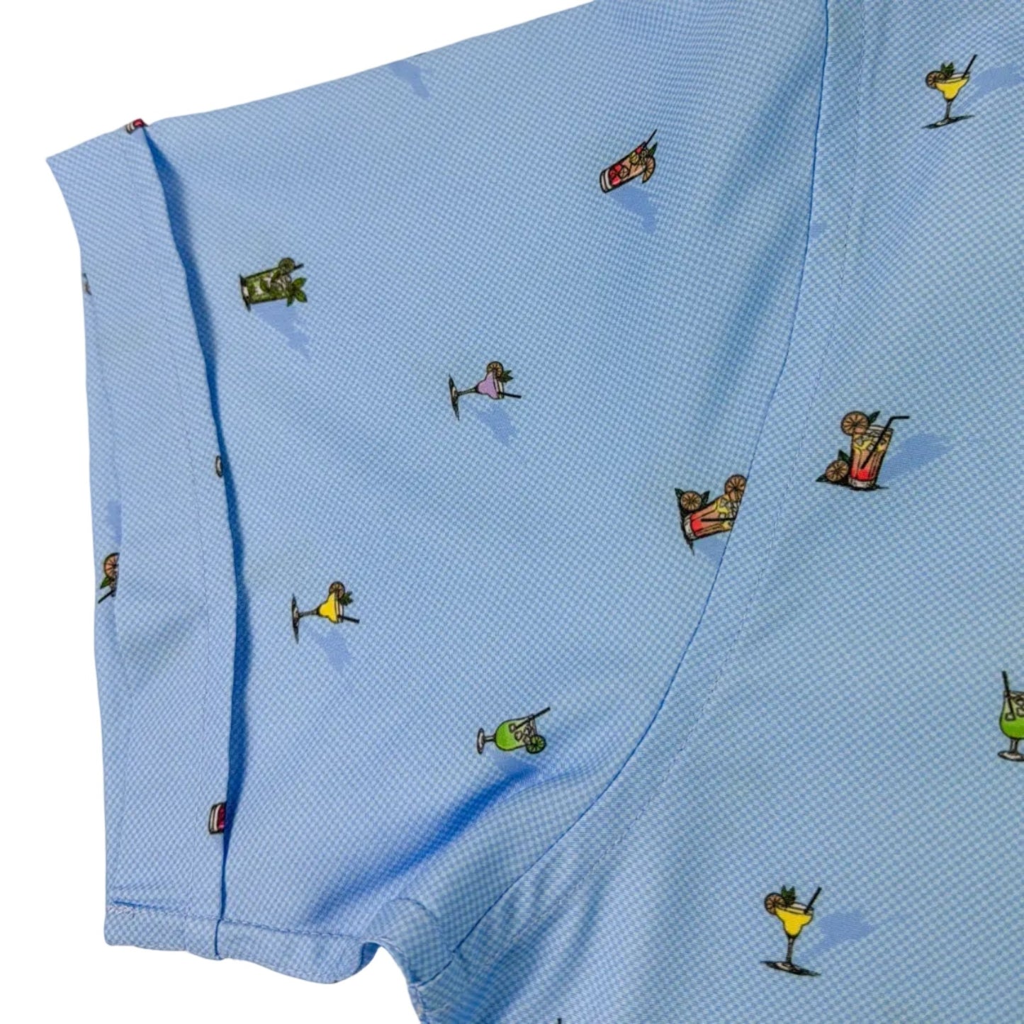 Cocktail Hour Woven Shirt - Buoy & Boat - Short Sleeve Woven - Blue