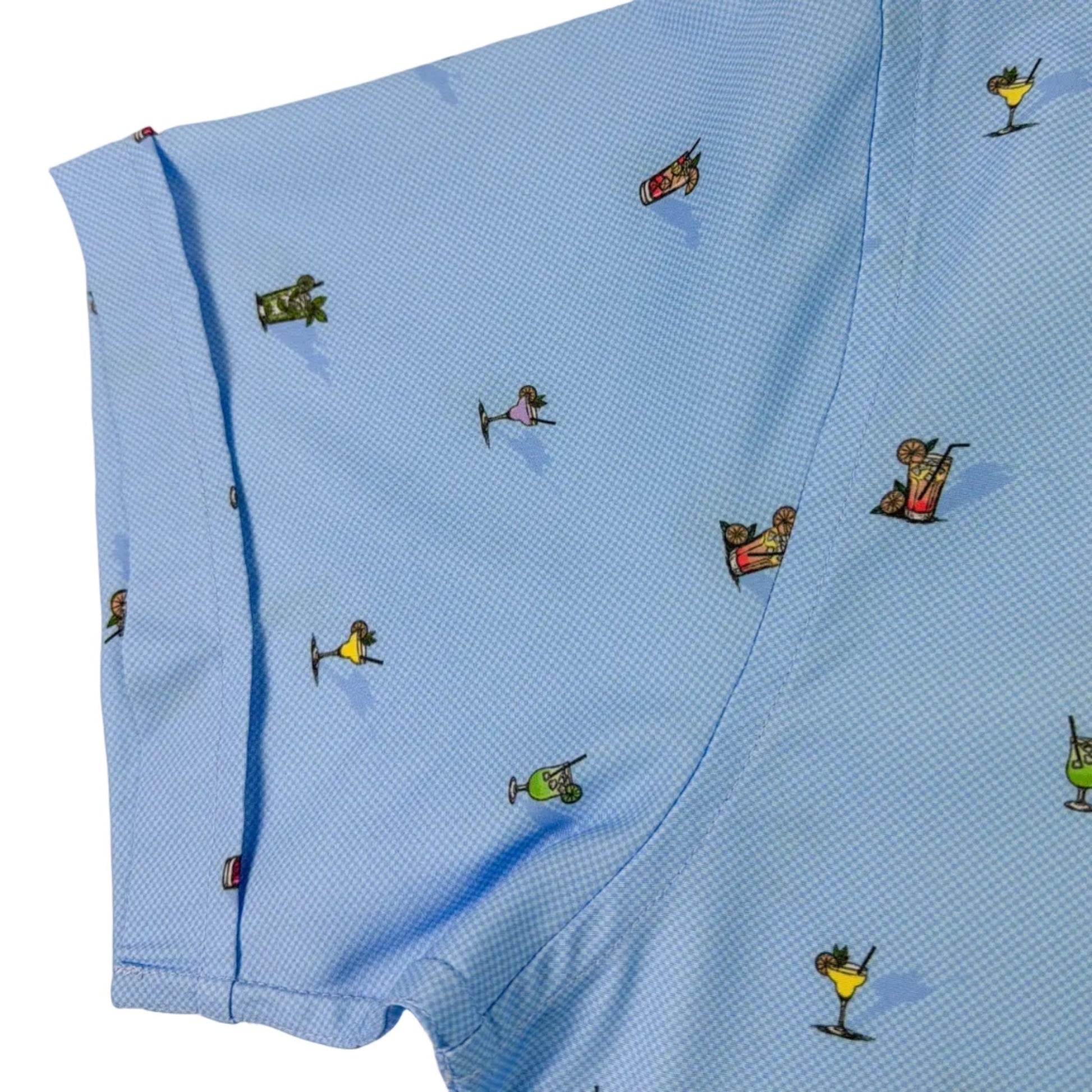 Cocktail Hour Woven Shirt - Buoy & Boat - Short Sleeve Woven - Blue
