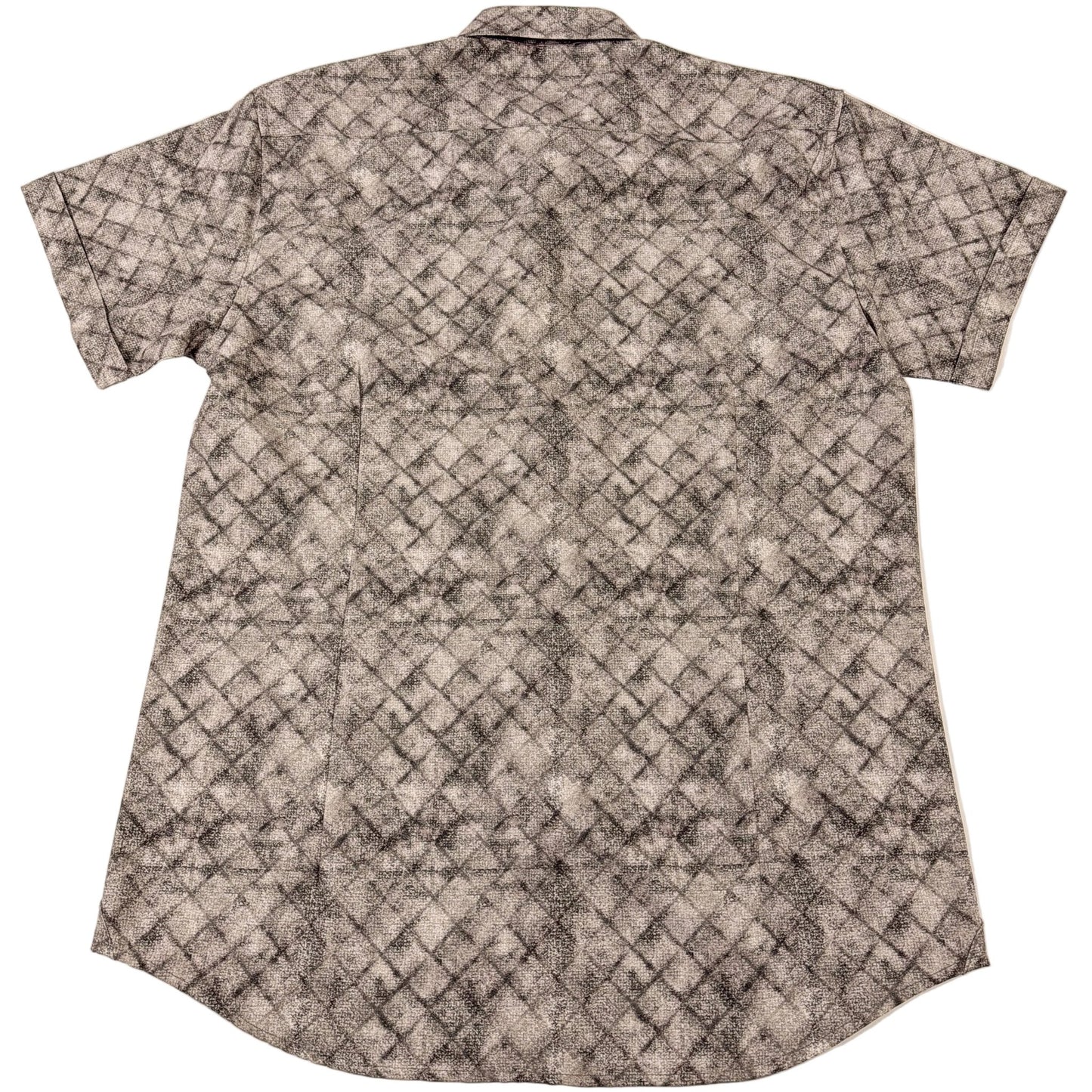 Oxford Diamonds Woven Shirt - Buoy & Boat - Short Sleeve Woven - tan