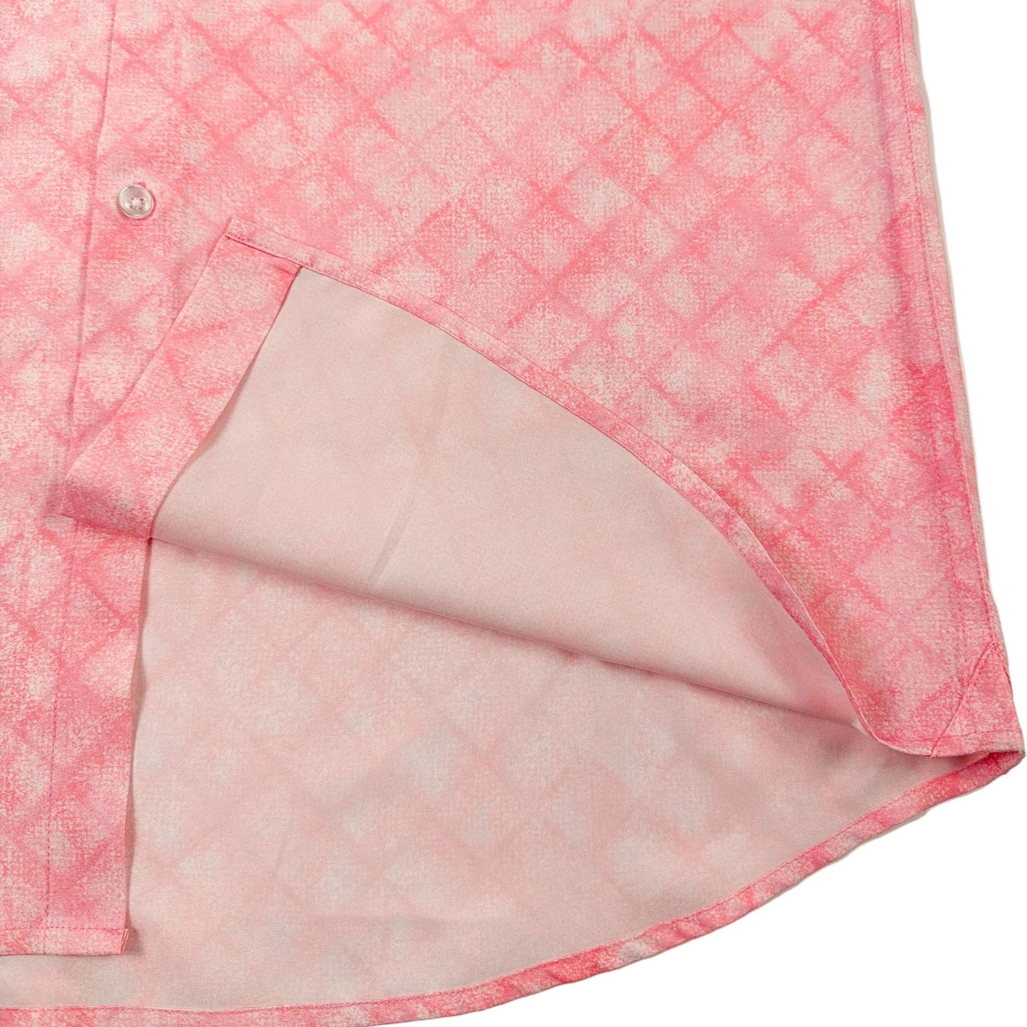 Oxford Diamonds Woven Shirt - Buoy & Boat - Short Sleeve Woven - Pink