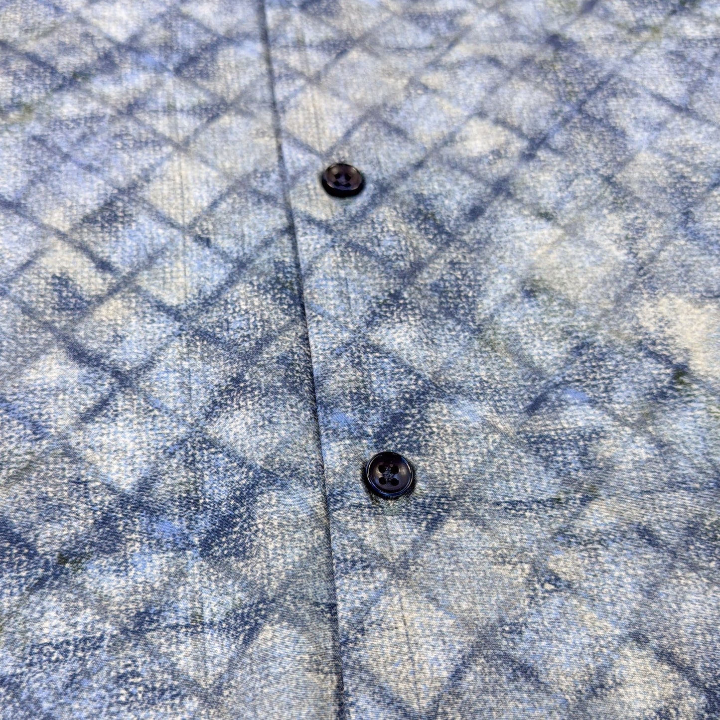 Oxford Diamonds Woven Shirt - Buoy & Boat - Short Sleeve Woven - indigo