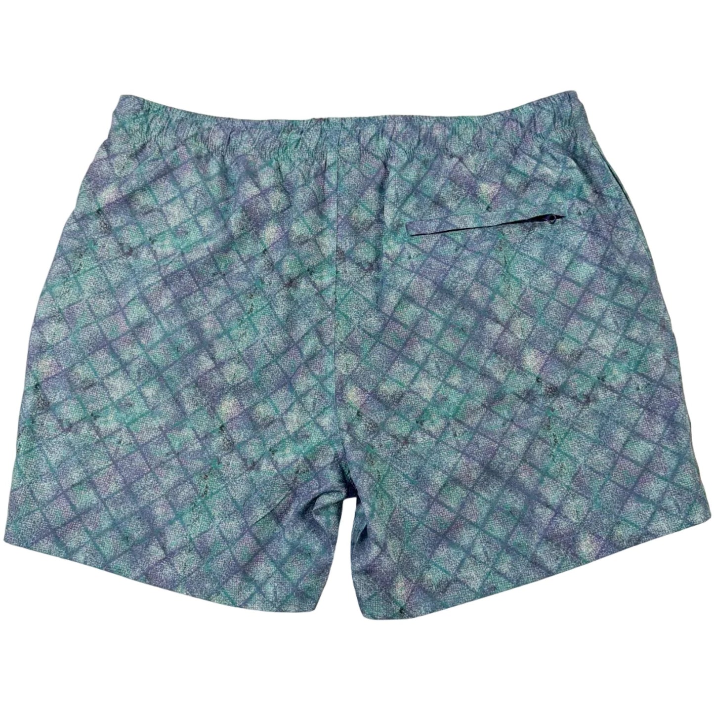 Oxford Diamonds Swim Trunks - Buoy & Boat - Swim Trunks - Teal