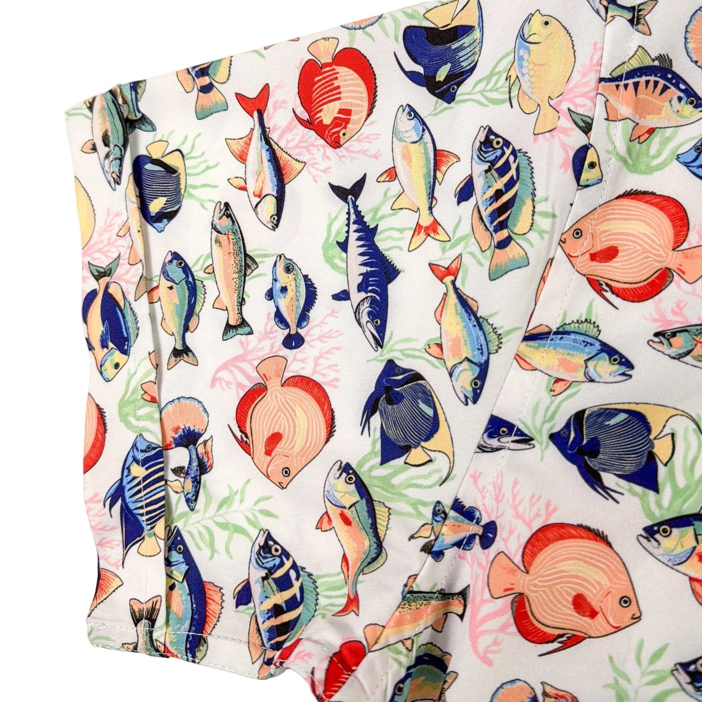 Tropical Fish Woven Shirt - Buoy & Boat - Short Sleeve Woven - 