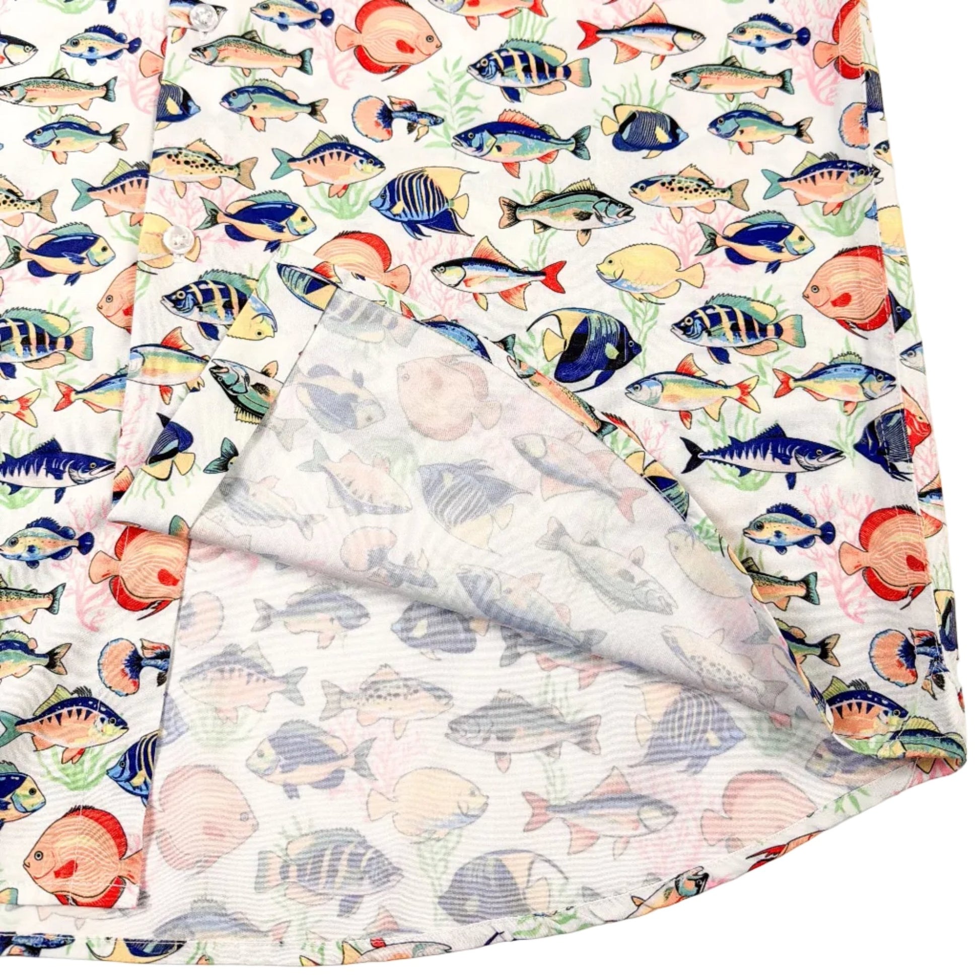 Tropical Fish Woven Shirt - Buoy & Boat - Short Sleeve Woven - 
