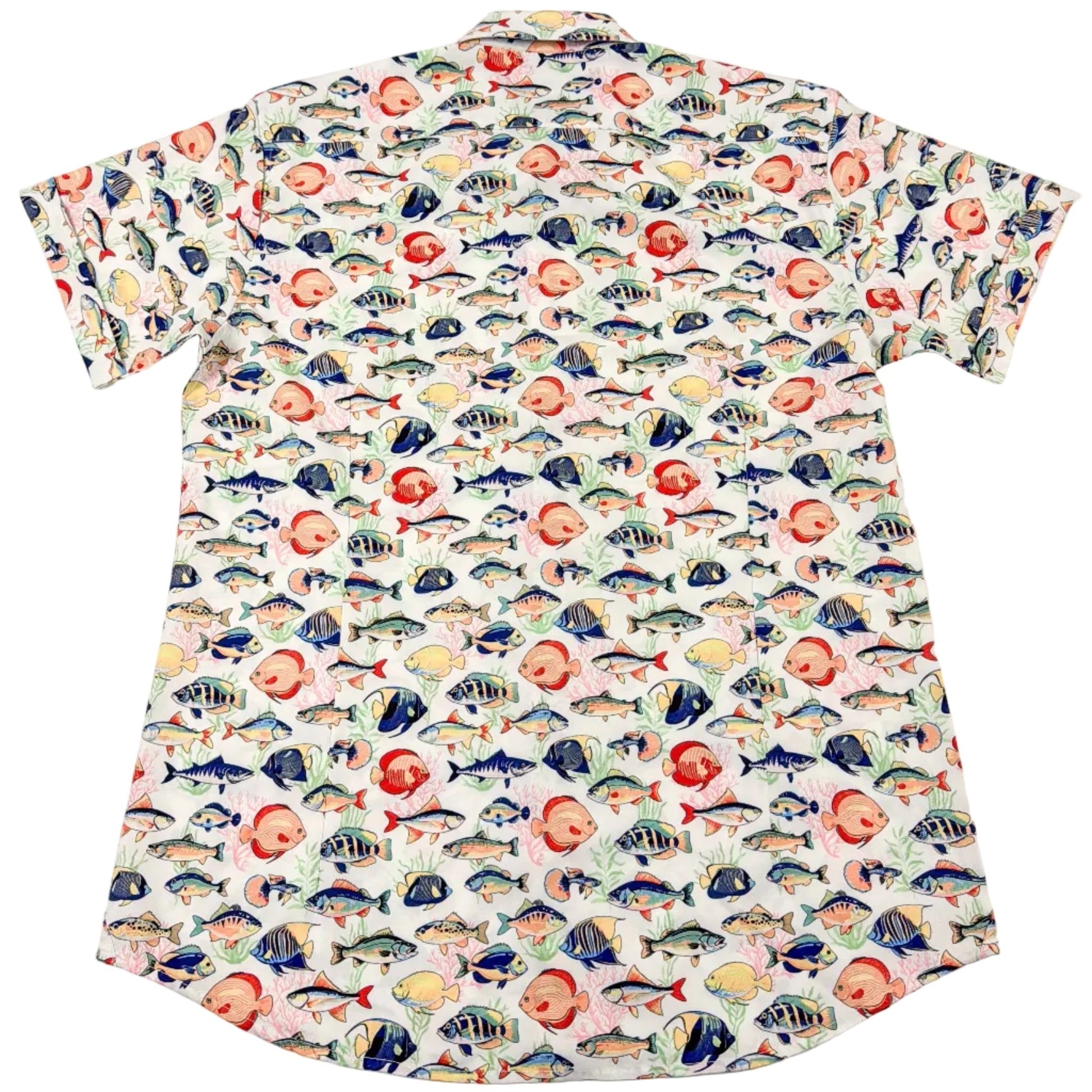 Tropical Fish Woven Shirt - Buoy & Boat - Short Sleeve Woven - 
