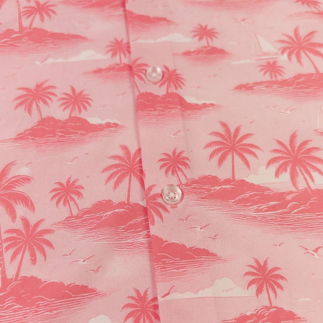 My Isle Woven Shirt - Buoy & Boat - Short Sleeve Woven - Pink