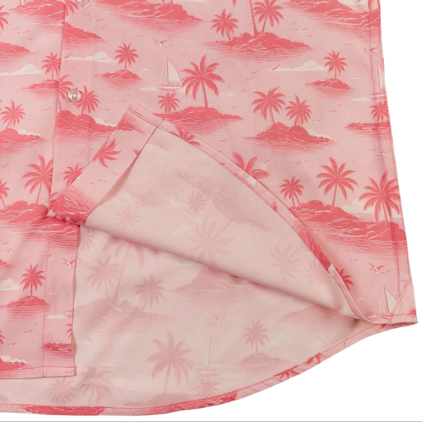 My Isle Woven Shirt - Buoy & Boat - Short Sleeve Woven - Pink