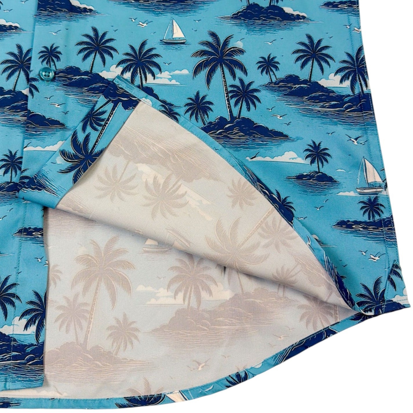 My Isle Woven Shirt - Buoy & Boat - Short Sleeve Woven - Aqua